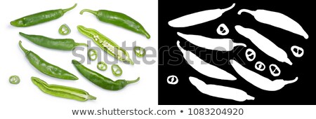 Stock photo: Lumbre Green Chile Pepper
