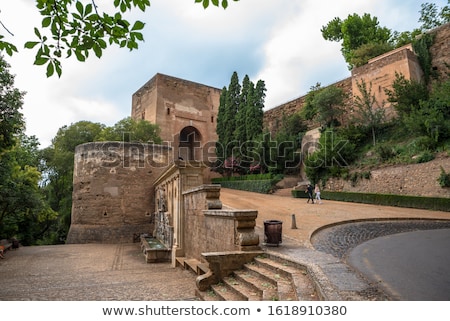 ストックフォト: Gate Of Justice Alhambra Granada