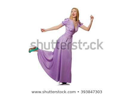 Charming Young Woman In Long Dress [[stock_photo]] © Elnur