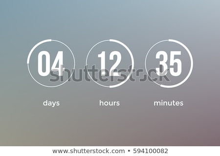 Zdjęcia stock: Digital Countdown Timer