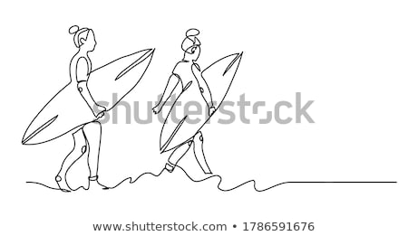 [[stock_photo]]: Surfer Girl