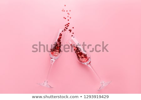 Сток-фото: Valentines Champagne Concept