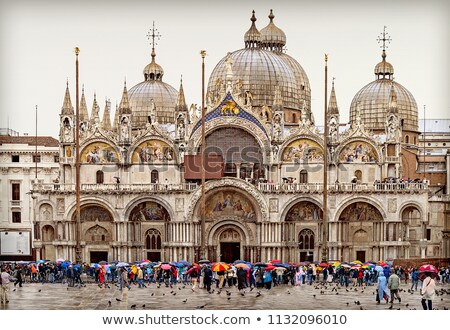 Foto stock: Mosaic From Saint Marks Basilica In Venice Italy