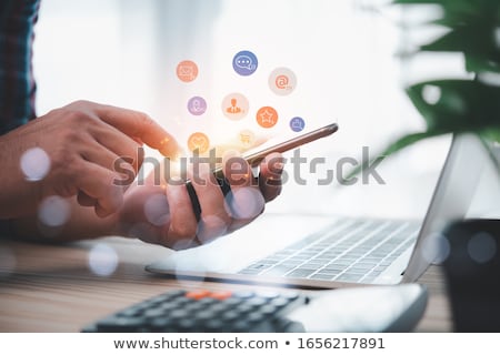 [[stock_photo]]: Social Web Networking Interactive