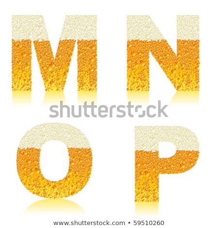 Beer Letter O Foto stock © Aqua