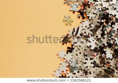 Stock photo: Joy - Jigsaw Puzzle With Missing Pieces