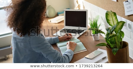 Stock photo: Young Student Looking For New Idea