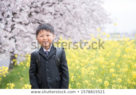 Stock fotó: Cute First Year Student Of The Entrance Ceremony