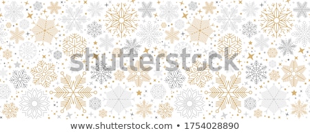 Stock photo: Retro Christmas Pattern