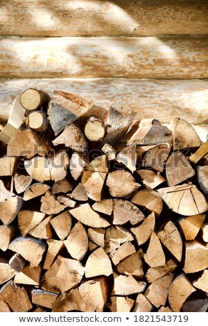 Stok fotoğraf: Logs Storage