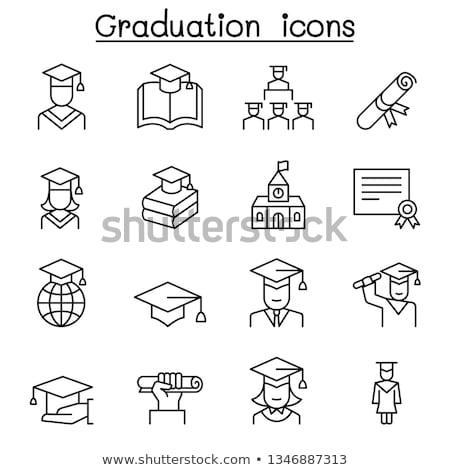 ストックフォト: Graduation Icons