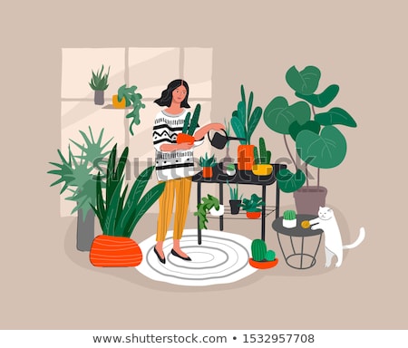 Stock photo: Illustration Of An Urban Daily Business Life