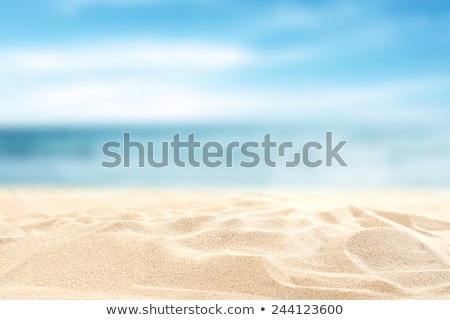 [[stock_photo]]: Paradise Sand Beach On Sunny Day