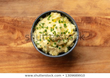 Stockfoto: Mashed Potatoes With Chives