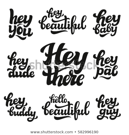 Foto stock: Hey You There