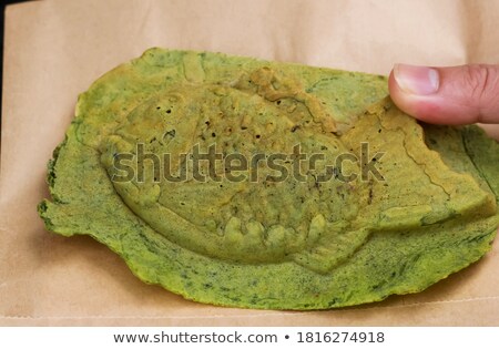 Stock photo: Japanese Fishes Names On Fish Shape Red