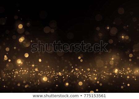 Сток-фото: Candle With Glitter Background