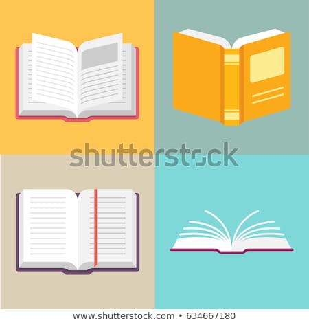 [[stock_photo]]: Open Book Vector Set