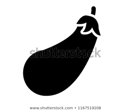 Foto stock: Eggplant Icon