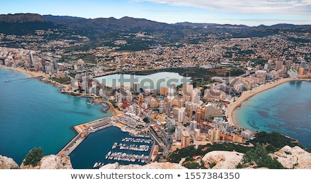 Stockfoto: Aerial Photo Alicante Cityscape Costa Blanca Spain