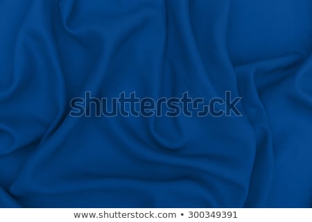 Stock foto: Abstract Blue Fabric Background Velvet Textile Material For Bli