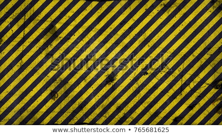 ストックフォト: Construction Hazard Stripes