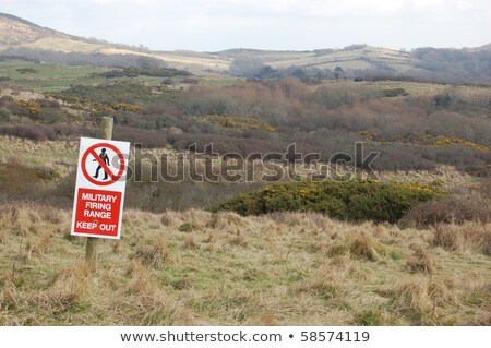 Stok fotoğraf: Firing Range In Dorset