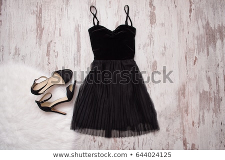 Foto d'archivio: Black Dress