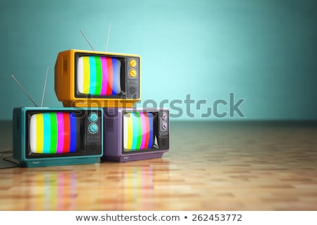 Foto d'archivio: Colorful Television Concept Background