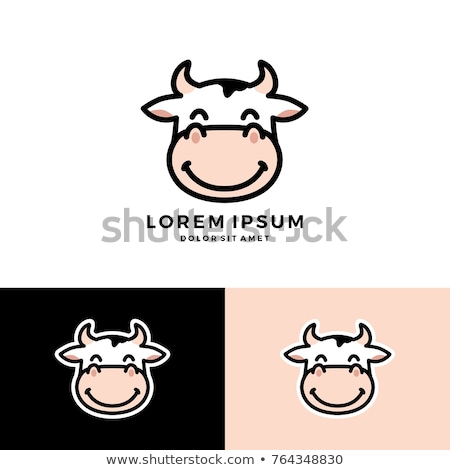 Foto stock: A Cow Smiling