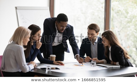 Stockfoto: Business Meeting Businessman With Investor