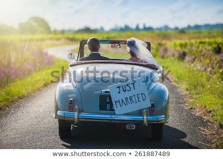 Сток-фото: Married Couple On Their Honeymoon