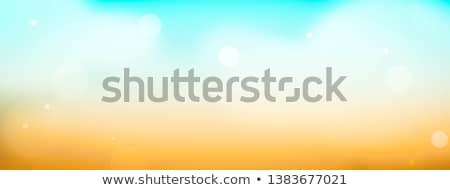 Stock foto: Tropical Summer Background In Warm Colors