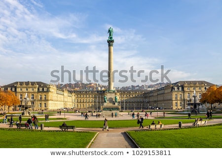 Сток-фото: Schlossplatz Square Stuttgart Germany