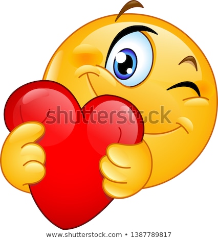 Woman Embrace A Heart Shape Pillow Foto stock © Yayayoyo