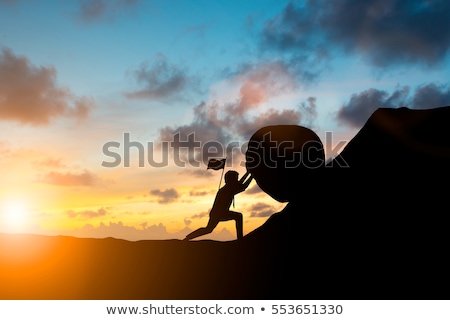 Foto stock: Work Hard For Success