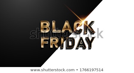 [[stock_photo]]: Black Friday Sale Caption On Label With Promotion