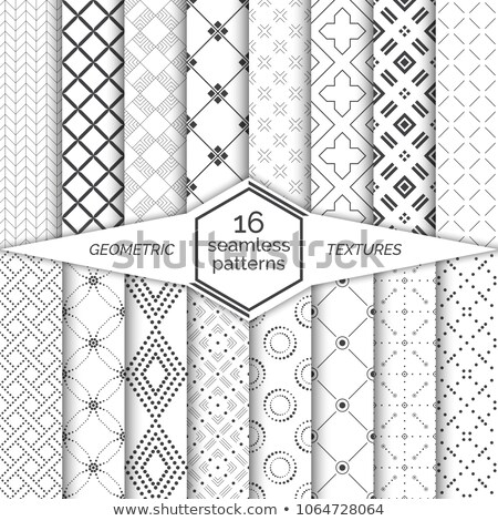 Zdjęcia stock: Vector Seamless Lattice Pattern Modern Stylish Texture Repeating Geometric Star Shape Tiles