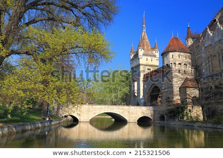 Foto stock: Budapest Hungary From Fortress Citadel