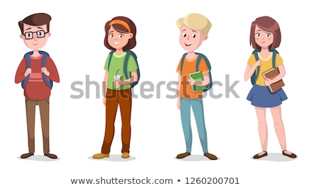 [[stock_photo]]: Shy Student Girl