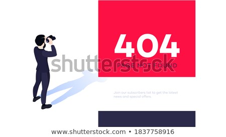 Stock photo: Businessman Looking At Www