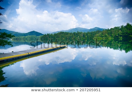Stok fotoğraf: Lake Santeetlah In Great Smoky Mountains North Carolina