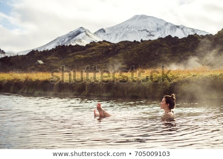 Сток-фото: Hot Spring In Iceland