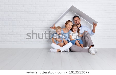 Stock fotó: Happy Family Portrait