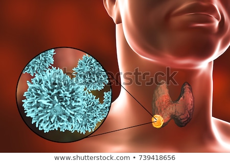 Zdjęcia stock: Thyroid Cancer Medicine 3d Illustration