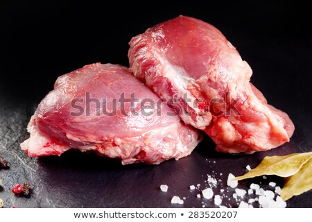 Foto stock: Beef Cheeks Barbecue