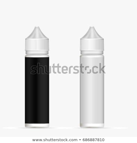 Stock photo: Vaping Liquid Bottle