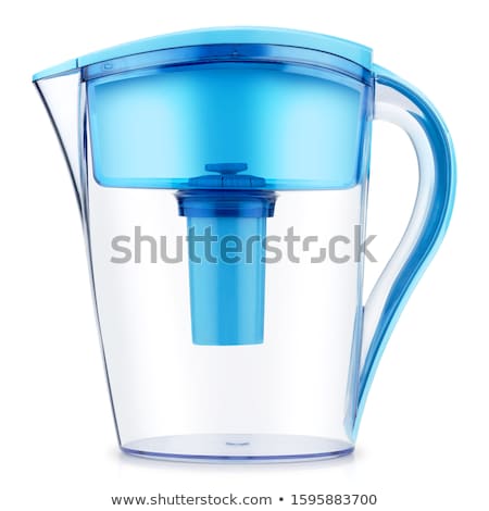 Foto stock: Water Filter Isolated On White