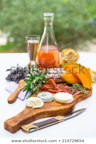 Cheese  Ham Plate A La Provence Foto stock © Dar1930