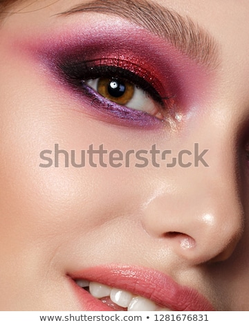 Stock fotó: Model With Extreme Makeup